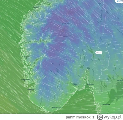 panmimoskok - @piwakk: Wszystko się zgadza, na południu Norwegii pogoda jest podobna ...