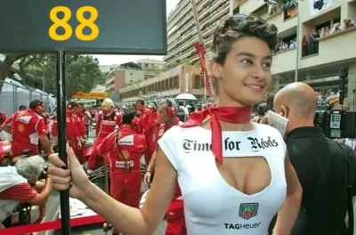 SpongeBobertKanciastoRenki - #f1 Kiedyś to były Grid Girlsy w tym Monaco teraz to już...