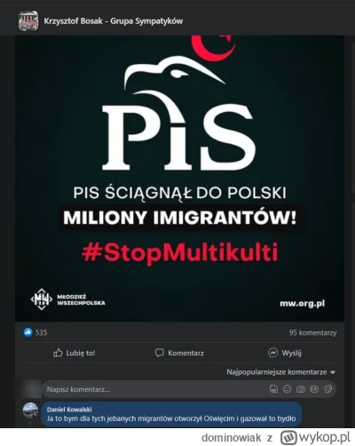 dominowiak - #niewiemjaktootagowac #bekazprawakow 
Serio ktoś się swoim imieniem i na...