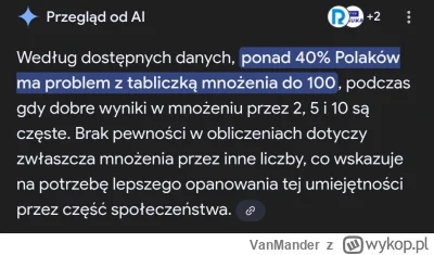 VanMander - @BenAli Jak nie chcesz brzmieć złośliwie to używaj opcji "sprawdź se sam"...
