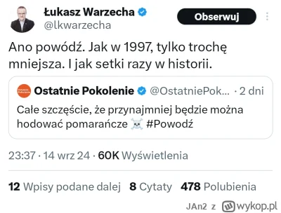 JAn2 - Wpis ze strony FB Doniesienia z Putinowskiej Polski

Zdrowy rozsądek czy narcy...