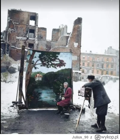 Julius_90 - #historia #fotografia #ciekawostki   Warszawa 1946, fotografia i ciekawym...
