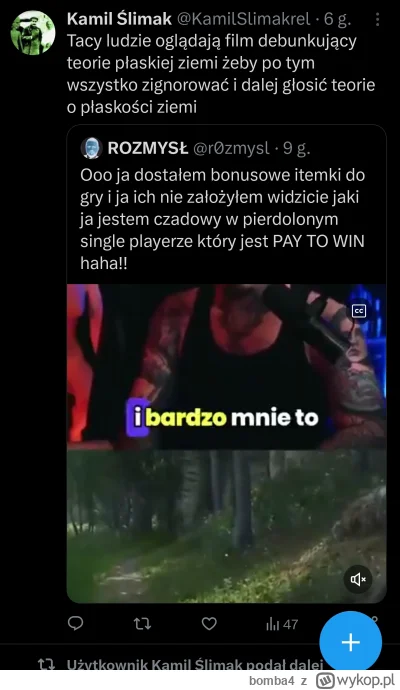 bomba4 - Jesteśmy plaskoziemcami, bo argument o tym, że zbroja, którą dostajesz za pr...