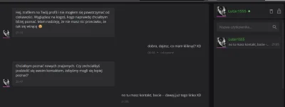 Polinik - Kogoś jeszcze ten bot próbuje zescamować?

Halo @wykop, @a__s, scamerskie b...