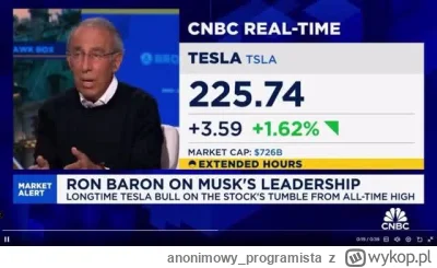 anonimowy_programista - Ron Baron o "równaniu robotaxi", które wielokrotnie przytacza...