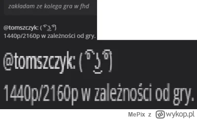 MePix - @tomszczyk: #!$%@?.
Nie dość, że nie wie nic, to jeszcze nie czyta co się do ...