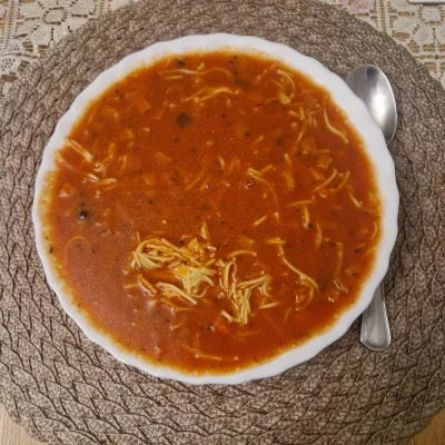 Dequstator - Zjedz zupę, talerz gorącej, pomidorowa, przynajmniej dobra

#przegryw #g...