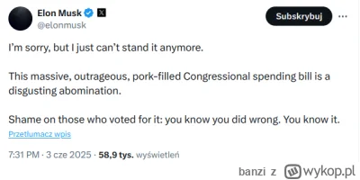 banzi - Uaaaa ( ͡° ͜ʖ ͡°) No i chyba mamy pierwszy cios 

#polityka #usa #trump #elon...