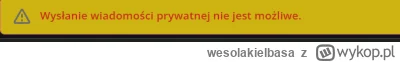 wesolakielbasa - Ej, jakaś blokada na limit wysyłania wiadomości prywatnych na wykop ...