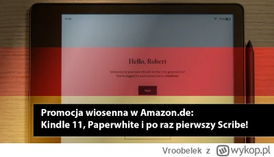 Vroobelek - Pierwsza w historii promocja na Kindle Scribe! Oraz wszystkie inne modele...