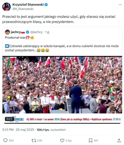 splinter96 - Krzysio wciąż niepocieszony xD
#bekazpisu #polityka #wybory #stanowski