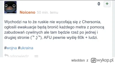 wladdan - @Aztec26626: też pamiętam towarzysza i jego zapewnienia że Chersoń to twier...
