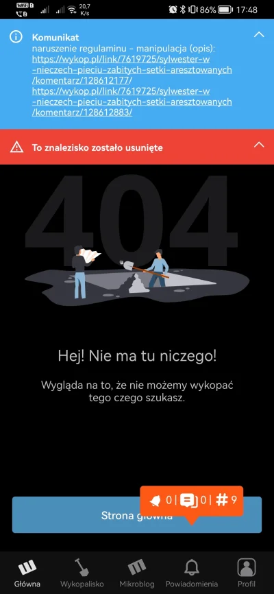 d.....k - Wykop kasuje za manipulacje po długim czasie znalezisko a jednocześnie doda...