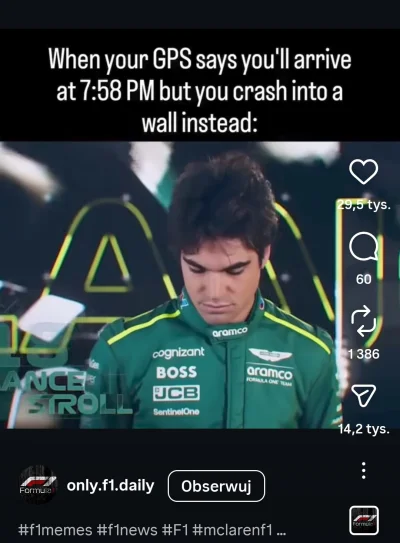 CPerez11 - #f1 #f1memy
( ͡° ͜ʖ ͡°)