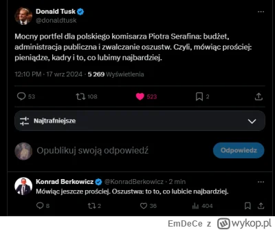 EmDeCe - #polityka #partiamem #bekazpodludzi #tusk #berkowicz

Tuska ma swojego stalk...