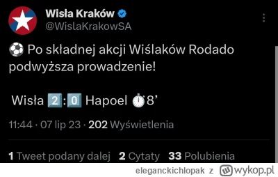 eleganckichlopak - Dupo wciągniemy te I lige 

maszynaruszyla.jpg

#wislakrakow