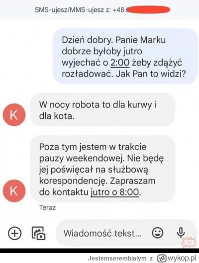 Jestemserembialym - !#heheszki #humorobrazkowy #transport #spedycja