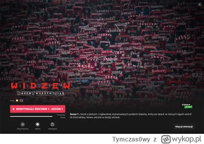 Tymczas0wy - Właśnie skończyłem oglądać pierwszy odcinek serialu/dokumentu o Widzewie...