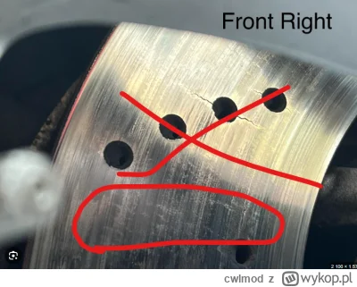 cwlmod - >i30n, było widać pełno mikro-pęknięć. Na przeglądzie w ASO powiedzieli mi, ...