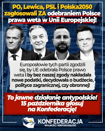 70mln_sasina - Ojoj kto znowu jako jedyny broni suwerenności Polski i Polaków, Konfed...