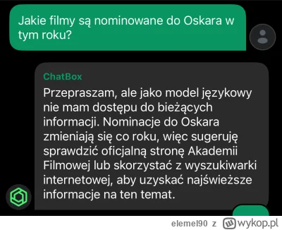 elemel90 - Fajny ten chat, taki nie za pracowity. Sprawdź se w google i cyk, pora na ...