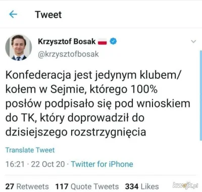 Niebadzsmokiem - >Nikt z konfederacji nie złożył żadnego projektu ustawy zmieniająceg...