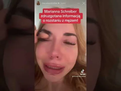 xxxadamskipro - #sejm #famemma 

Marianna Schreiber płacze po rozstaniu z mężem przez...