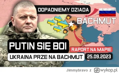 Jimmybravo - 25 WRZ: BACHMUT BĘDZIE ODZYSKANY! - rosjanie WSTRZĄŚNIĘCI na Wschodzie

...