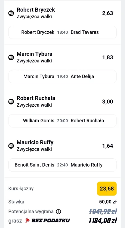 Zbyszek_Bigos - POLSKA GUROM! 
#ufc #betclic