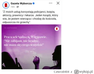 Cztero0404 - To co teraz napiszę będzie bardzo kontrowersyjne dla większości osób, al...