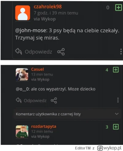 EditorTM - @Kantorwymianymysliiwrazen: Przyszłaś na tag w którym towarzystwo naśmiewa...