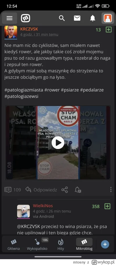 mtosny - Człowiek sobie zostawia na później wpisy,  ale jak przychodzi to później, to...
