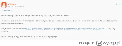 rsksjs - @Wykastro dalej Cię będziemy wyzywali od debili

wielu was się ujawniło

#fa...