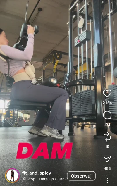 KiroNiro - Uwaga! Nowość w atlasie ćwiczeń: Ściąganie drążka z obciążeniem do głowy n...