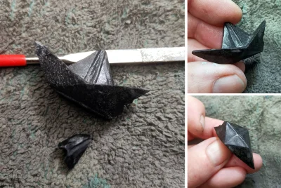 kielbasozer - Złożenie kamienia w origami nie jest łatwe. Druga porażka pod rząd, ale...