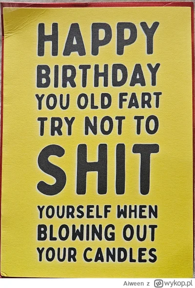 Aiween - @Squirell_ kupiłem dla żony ale i tobie wszystkiego najlepszego