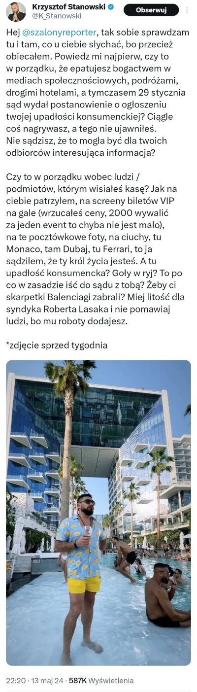 Tuschino - #stanowski #szalonyreporter #famemma #ig #yt #internet #polska 

Zapowiada...