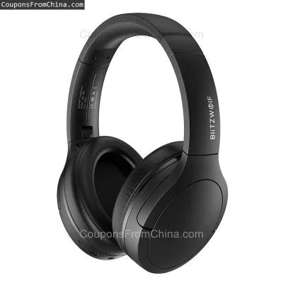 n____S - ❗ BlitzWolf BW-HP6 Wireless Headset ANC
〽️ Cena: 21.99 USD
➡️ Sklep: Banggoo...