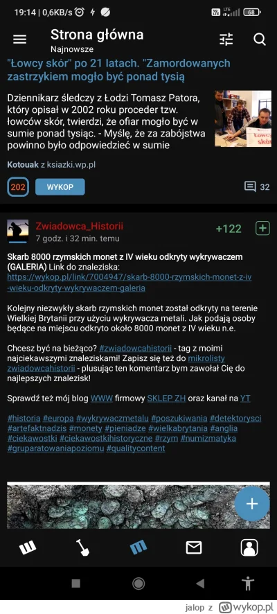 jalop - @m__b po kliknięciu na "+" przy wpisie Zwiadowcy historii, który jest na głów...