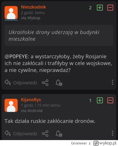 Grooveer - To idąc tym tokiem rozumowania, to może Rosja też nie celuje w obiekty cyw...