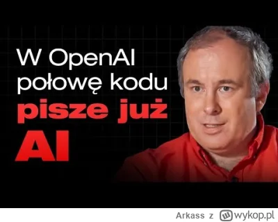 Arkass - >LLM nie osiągnie AGI - to wiadomo od dłuższego czasu, niektórzy uwierzyli z...