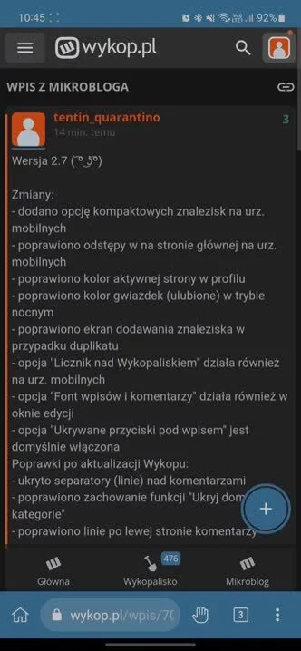 tentin_quarantino - @DzonySiara: a co ci konkretnie nie działa? Tu instalacja stylu n...