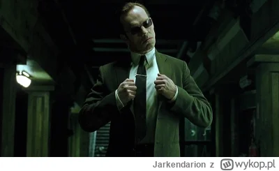 Jarkendarion - Moją uwagę przykuła wypowiedź Agenta Smith z filmu Matrix, gdzie  wyja...