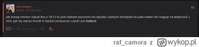 raf_camora - CONTRAWISE. dzisiaj donejty na rekord #sebcel