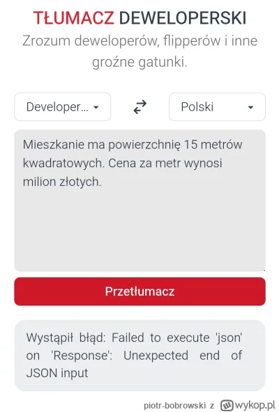 piotr-bobrowski - Lipa nie działa.