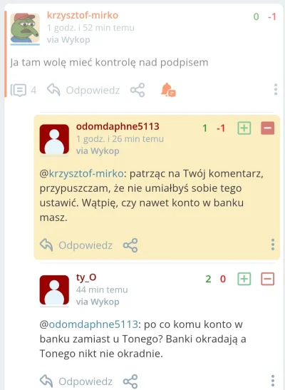krzysztof-mirko - #przegryw huop tylko się udzielił na głównej (podpis elektroniczny ...