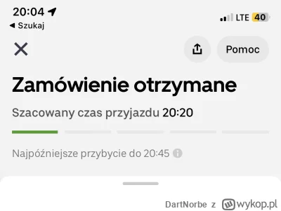 DartNorbe - Złożyłem zamówienie na uber eats, miałem w płatności Apple Pay i Blik. Z ...