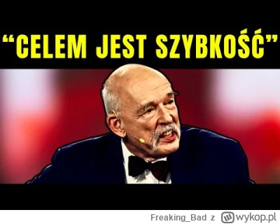 Freaking_Bad - Janusz Korwin-Mikke wybrał się w długą podróż, ale zasnął za kierownic...