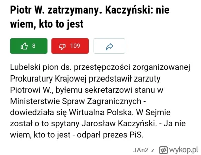 JAn2 - Tak, na pewno nie zna człowieka który był wiceministrem spraw zagranicznych w ...