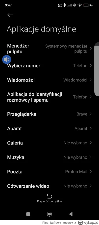 Pieckaflowyrozowy - @SpongeBobertKanciastoRenki 
No właśnie już mam ustawioną jako do...